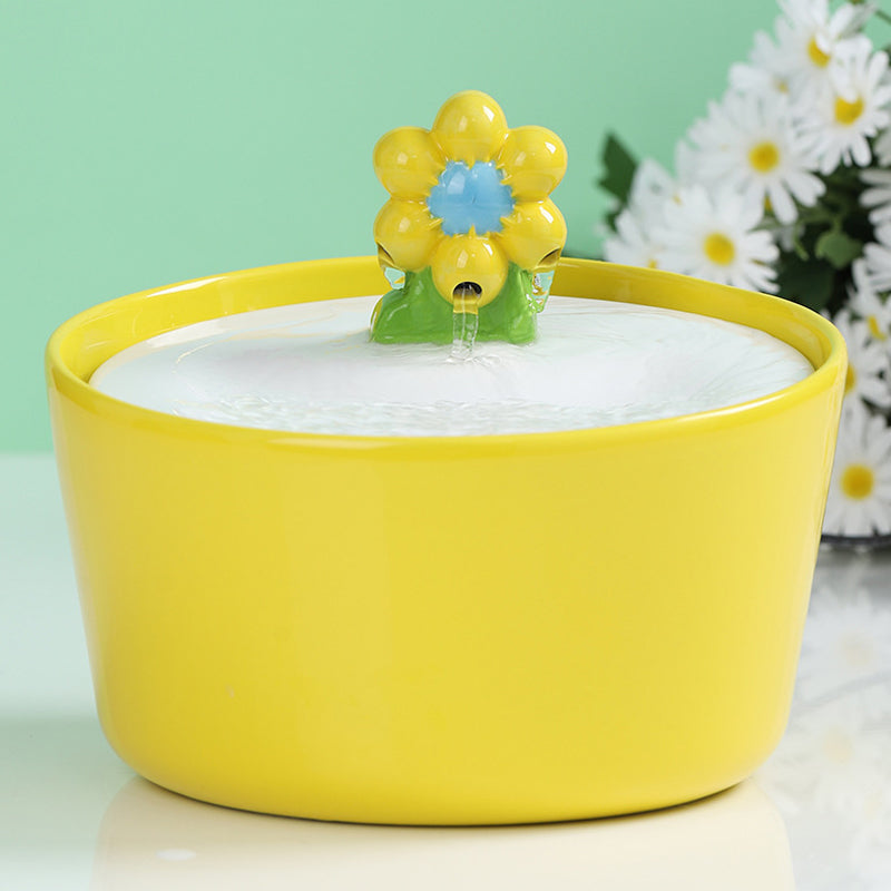 Sunflower Pet Water Fountain