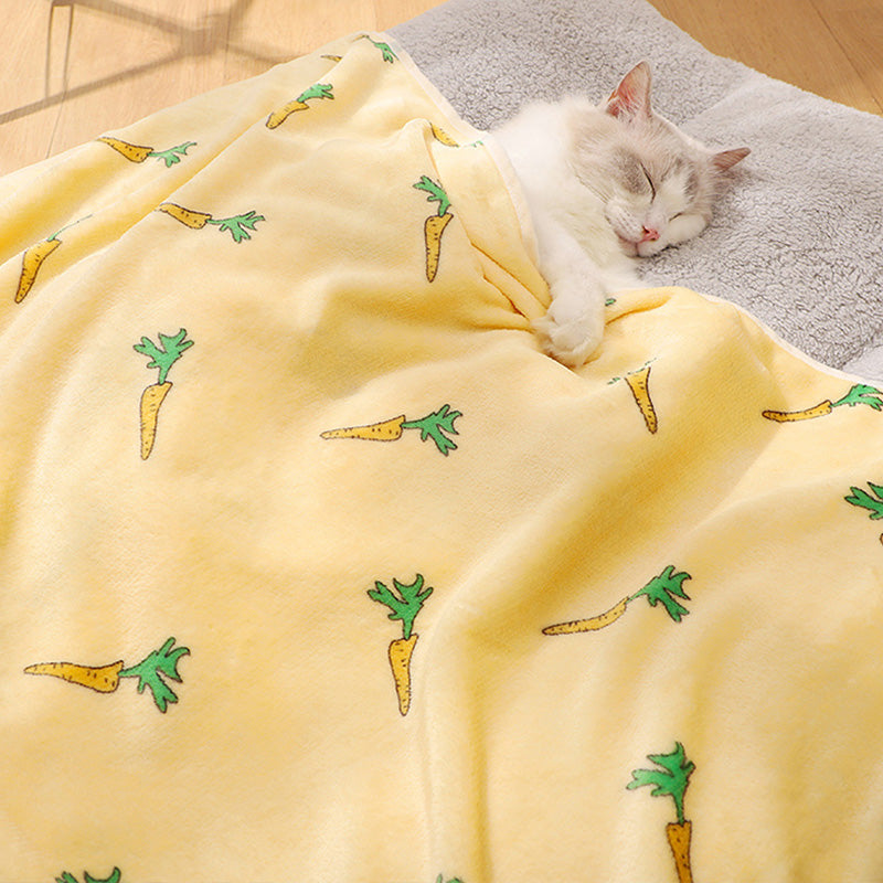 Free Monthly Gift - Super Soft Cartoon Cat Dog Blanket