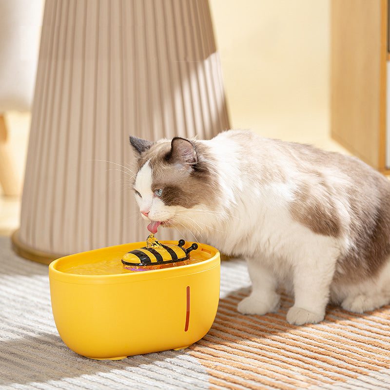 Bee Shaped Pet Water Fountain