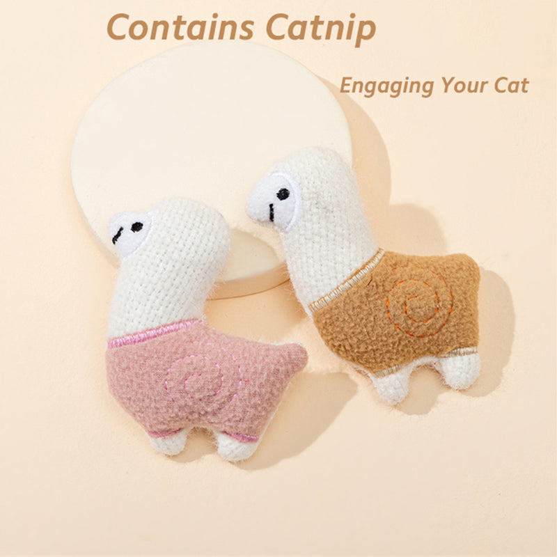 Cartoon Animal Shaped Catnip Cat Toy