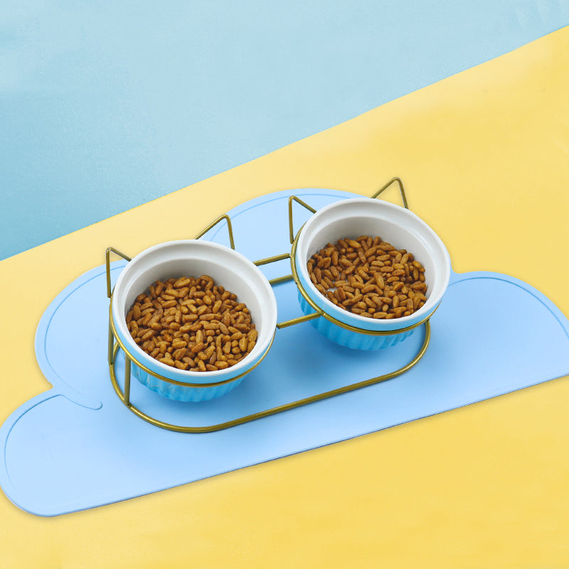 Cloud Shaped Pet Food Mat