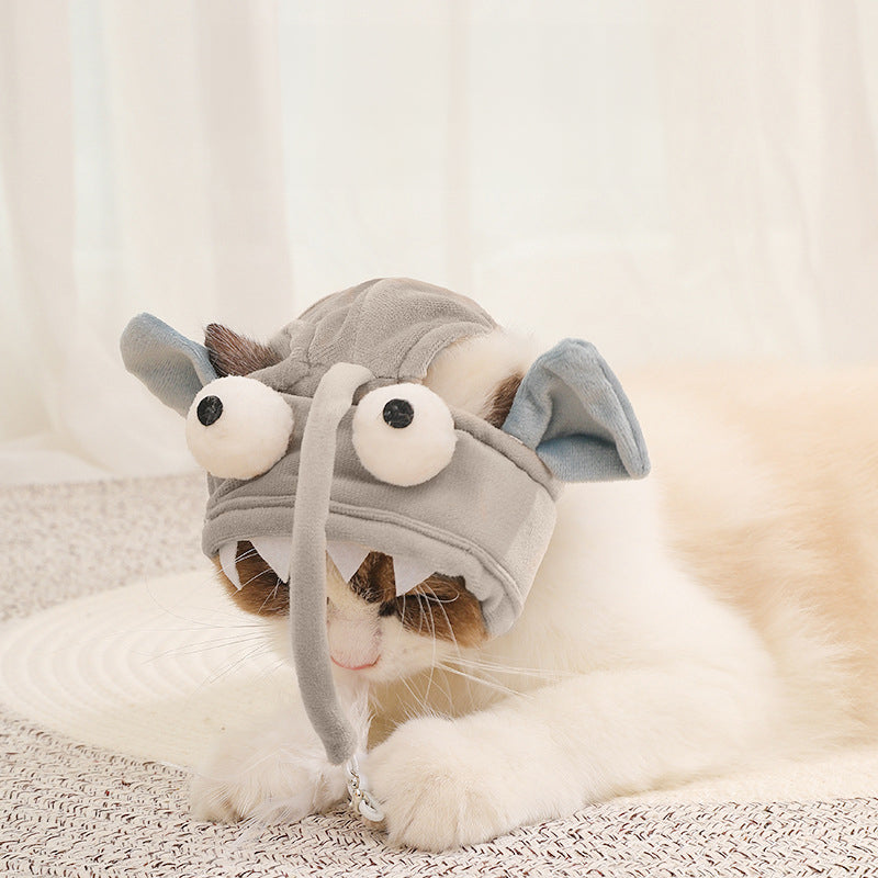 Cat Headgear Interactive Teaser Toy