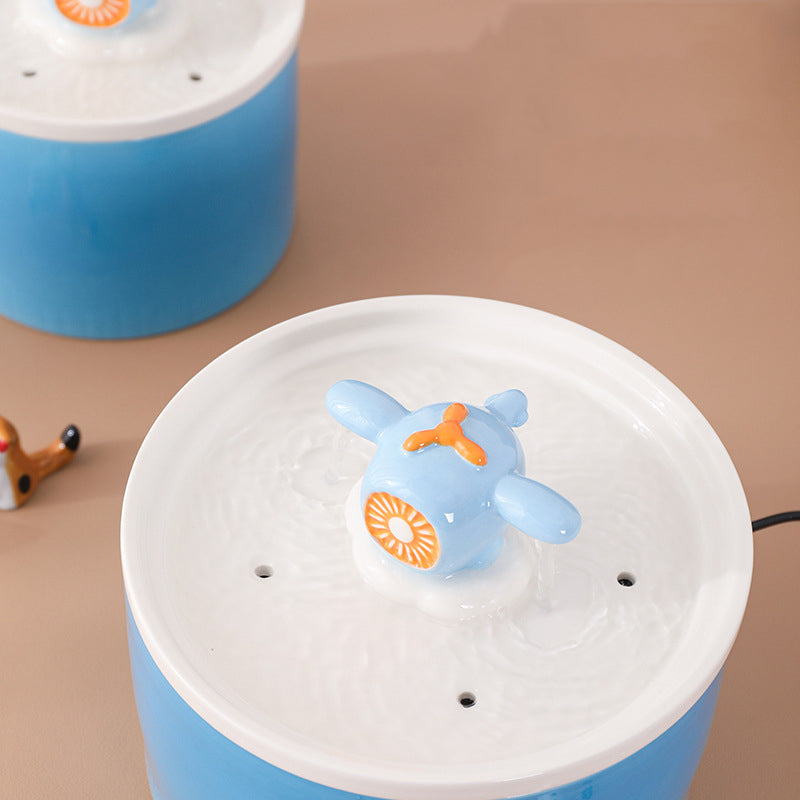 Pet Airplane Water Fountain