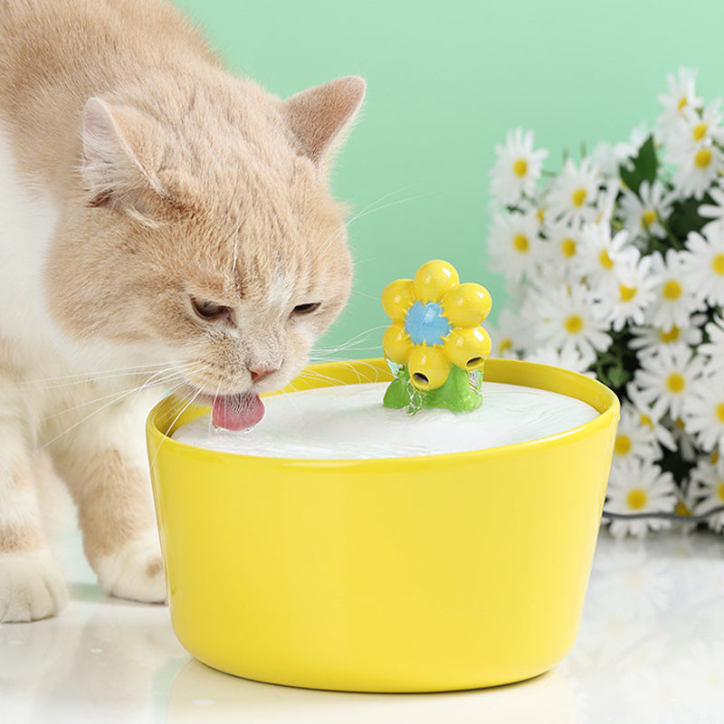 Sunflower Pet Water Fountain