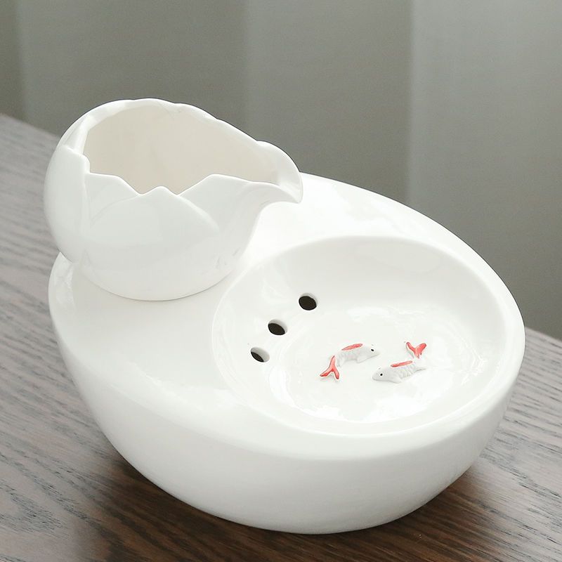 Lotus Flower Pet Water Fountain