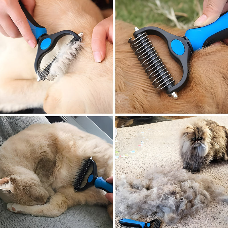 Pet Undercoat Dematting Rake