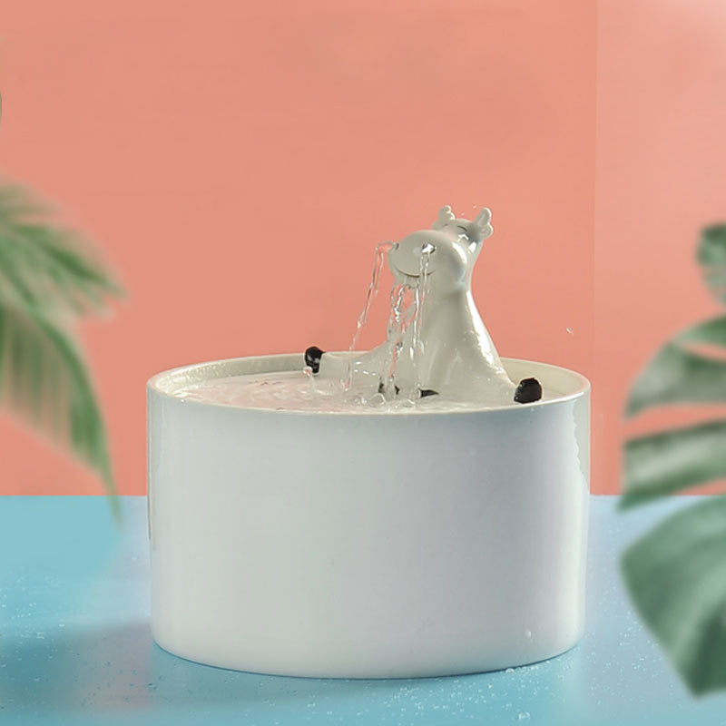 Baby Deer Pet Water Fountain