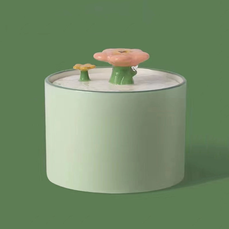 Flower Pet Water Fountain